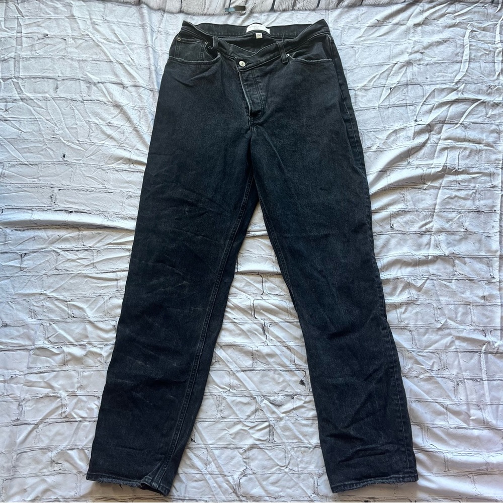 Abercrombie & Fitch Women's High Rise Jeans - Black